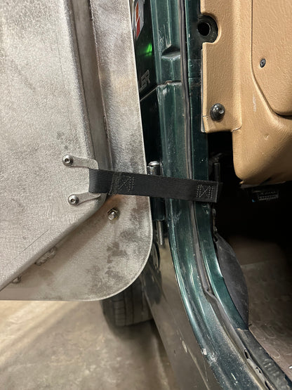 Aluminum Half Door Set (2) for Jeep TJ Wrangler (1997-2006)