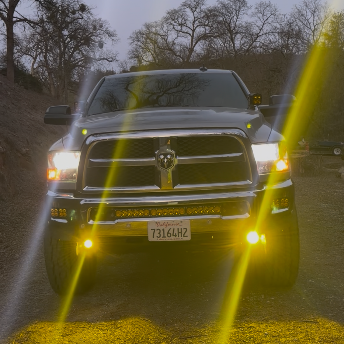 Ram 2500 & 3500 Steerable Knuckle Pod Light Mounts (2014-2018) GateKeeper Off-Road Ram 2500 & 3500 Steerable Knuckle Pod Light Mounts (2014-2018) GateKeeper Off-Road
