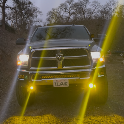 Ram 2500 & 3500 Steerable Knuckle Pod Light Mounts (2014-2018)