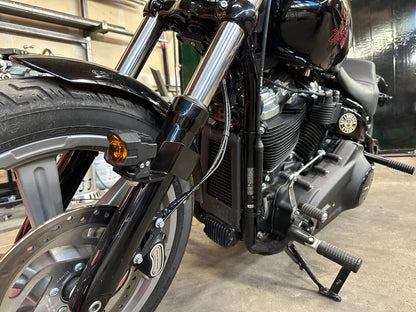 2018+ Softail Street Bob FXBB FXST Harley Davidson Fork Mounted Fog Light Brackets