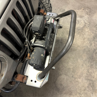 Front Diamond Series Stubby Bumper for Jeep TJ Wrangler