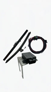 1983-2006 Jeep TJ and XJ Heated Wiper Blades with Installation Brackets