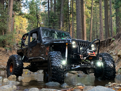 Diamond Series High Clearance Front Fenders for Jeep TJ Wrangler