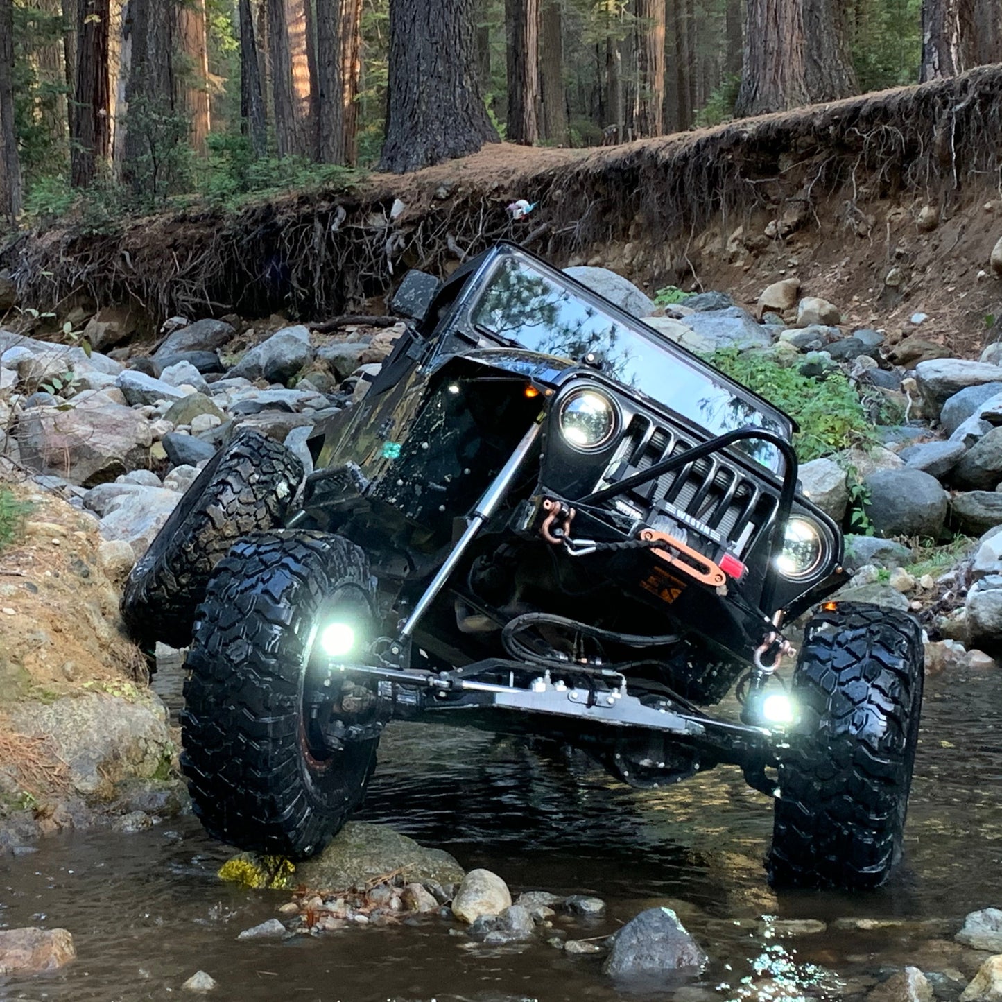 Diamond Series High Clearance Front Fenders for Jeep TJ Wrangler