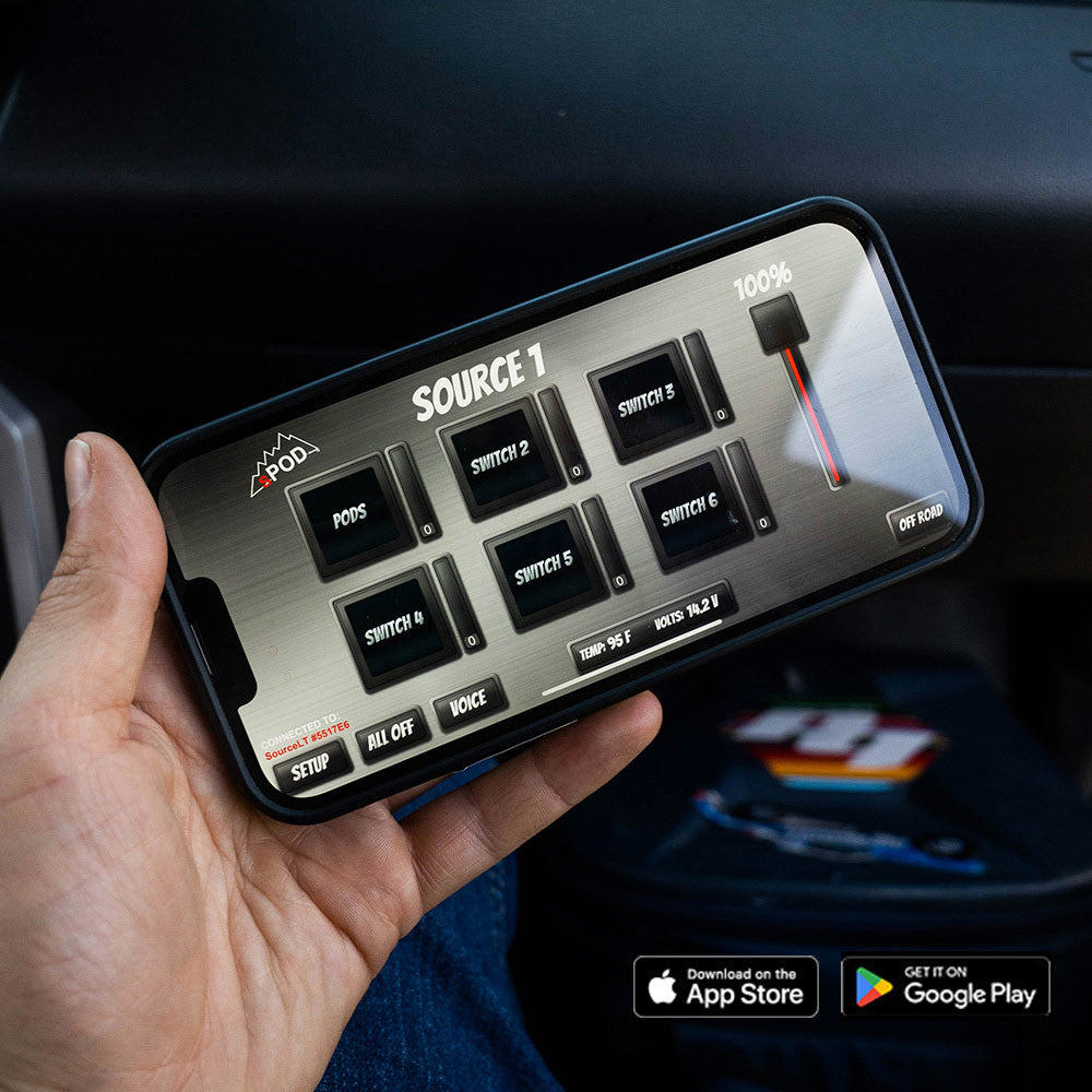 sPOD SourceLT Wireless Switch Controller - Jeep JK 2007-2018