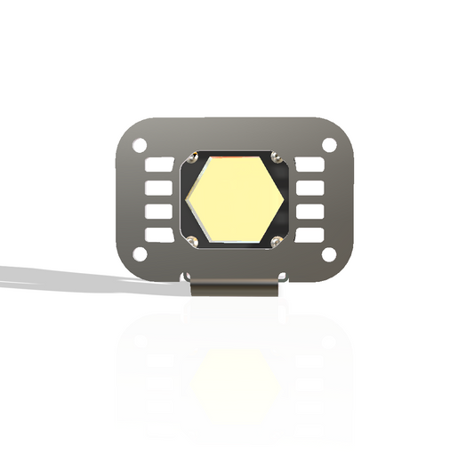 Flush Mount Light Bracket Adapter for Baja Designs S2 Mounting Pattern