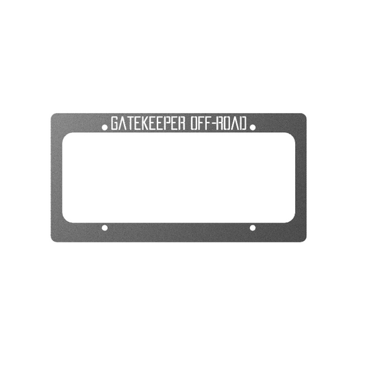 GK License Plate Frame