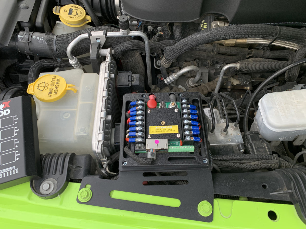 sPOD BantamX Touchscreen - Jeep 2007-2018 Wrangler JK