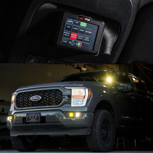 sPOD Touchscreen BantamX Vehicle Kit - Ford 2021-2026 F-150 / Raptor / Raptor R