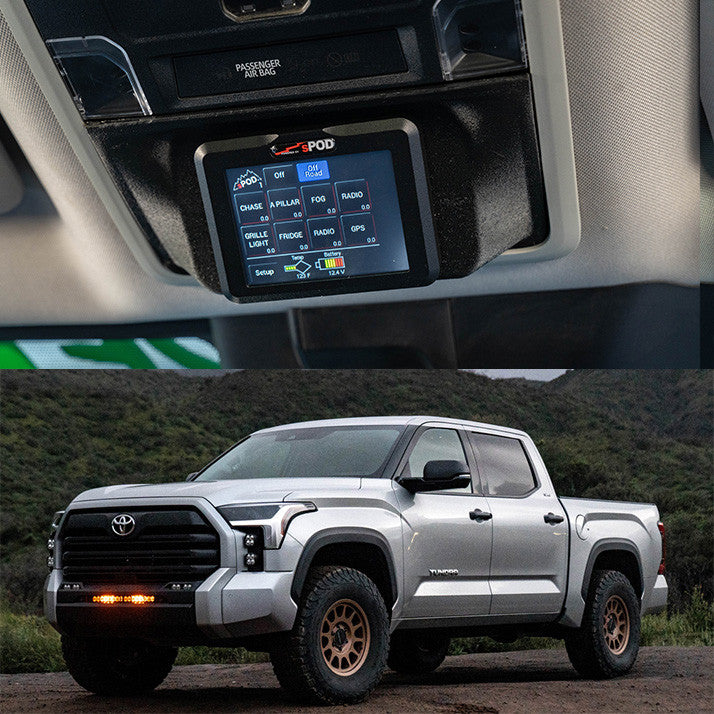 sPOD Touchscreen BantamX Vehicle Kit - Toyota 2022-2026 Tundra