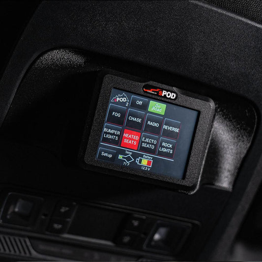 sPOD Touchscreen BantamX Vehicle Kit - Ford 2023-2026 F-250/350 Super Duty