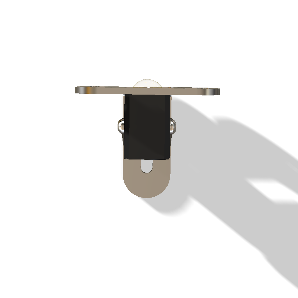 Flush Mount Light Bracket Adapter for Baja Designs S2 Mounting Pattern