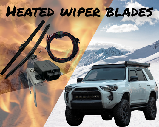2010-2024 Toyota 4Runner Heated Wiper Blades with Installation Bracket