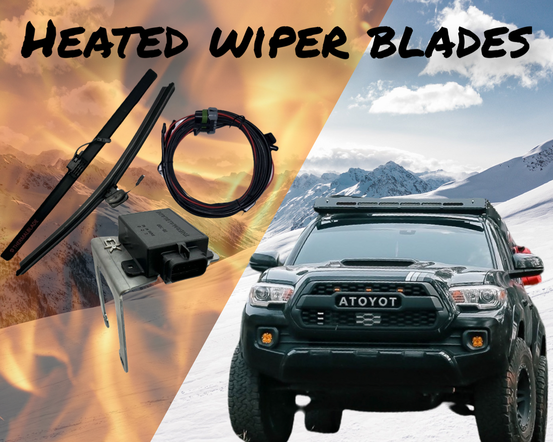 20162023 Toyota Heated Wiper Blades with Installation Bracket GateKeeper OffRoad