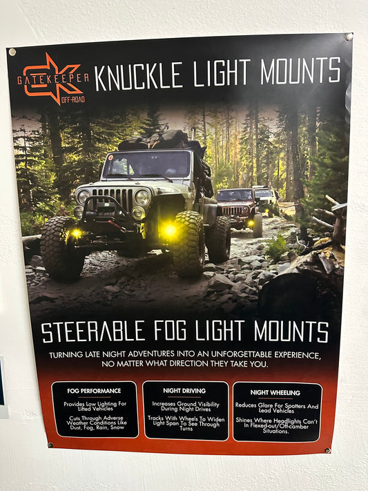 Poster "Knuckle Light Mounts"