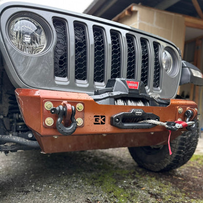 2018-2024 Jeep JL/JT Stubby Front Bumper w/Winch Plate