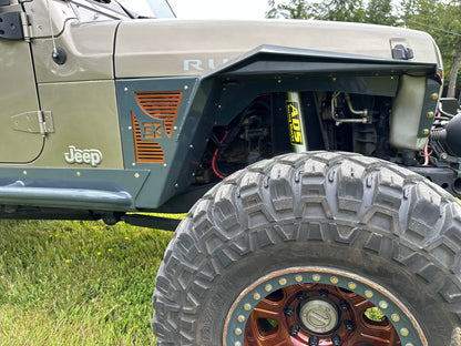 1997-2006 Jeep Wrangler TJ Diamond Series High Clearance Front Fenders