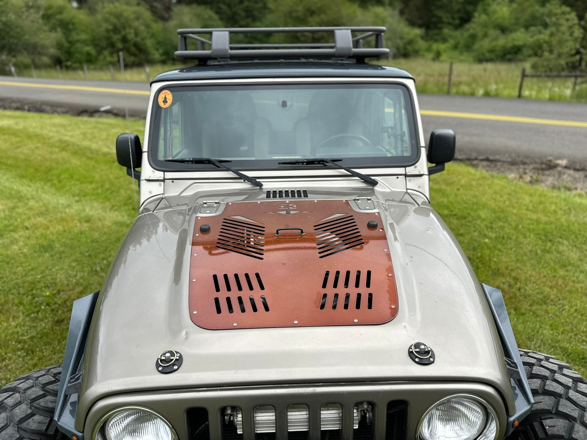 Diamond Series Hood Vent for Jeep TJ Wrangler – GateKeeper Off-Road