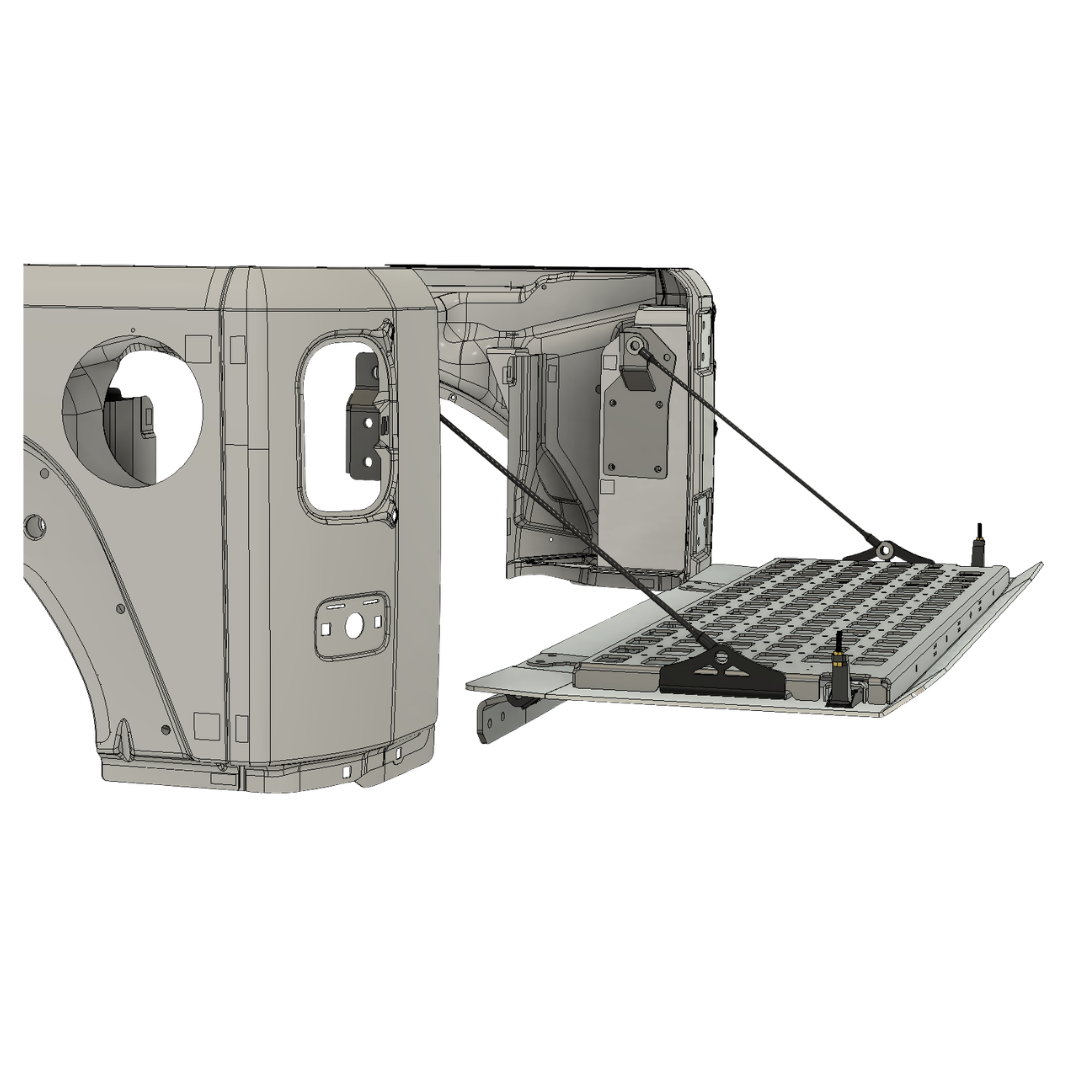 Drop Down Tailgate For Jeep JK/JKU (2007-2018)