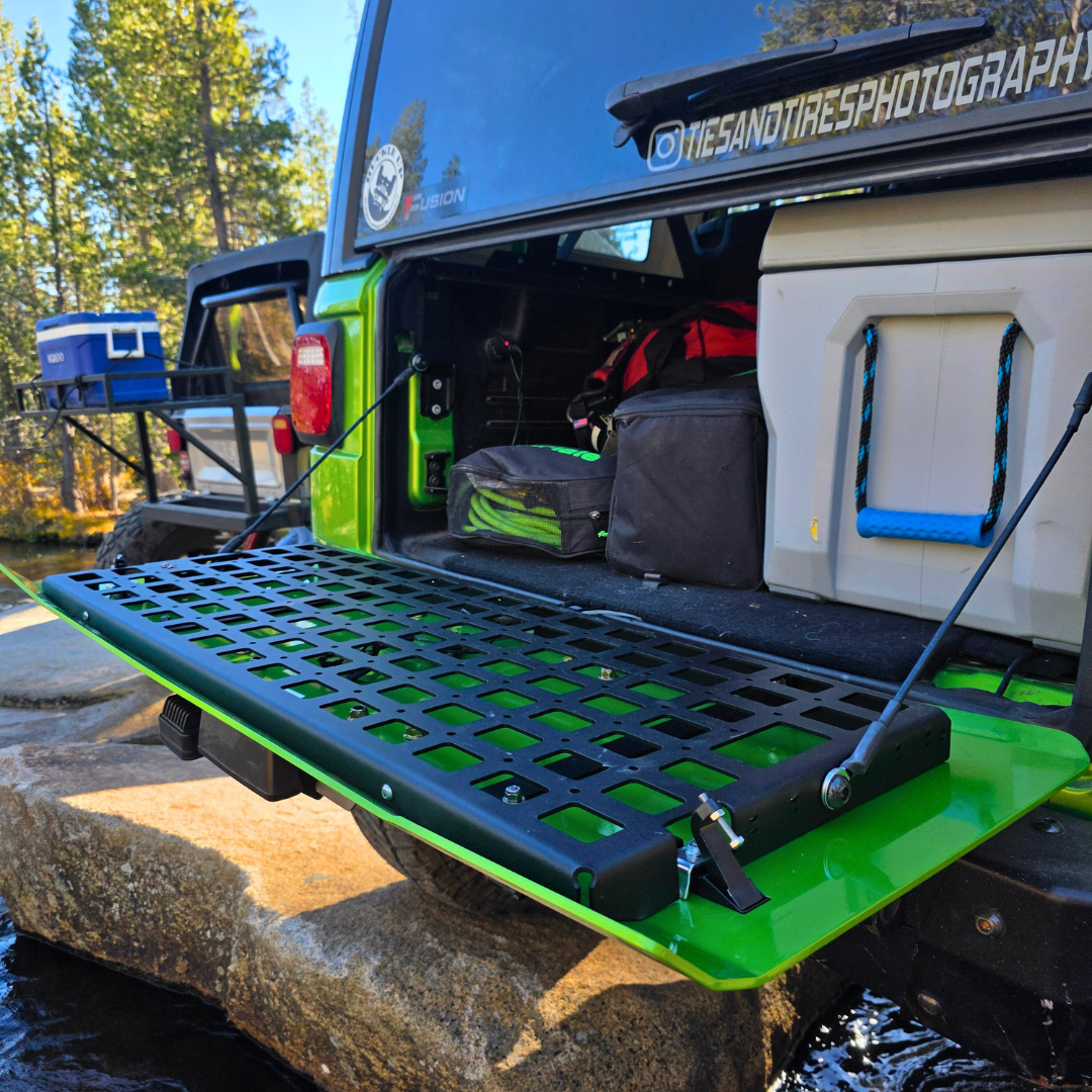 Tailgate Drop Rack Drop Down Tailgate For Jeep JL/JLU 2018+ – GateKeeper Off-Road