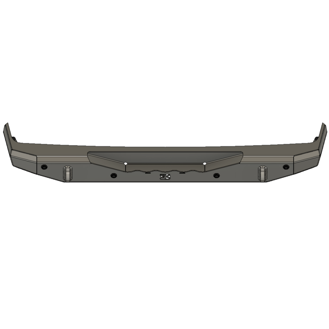 Gauntlet Series Rear Bumper for Jeep JL Wrangler (2018+)