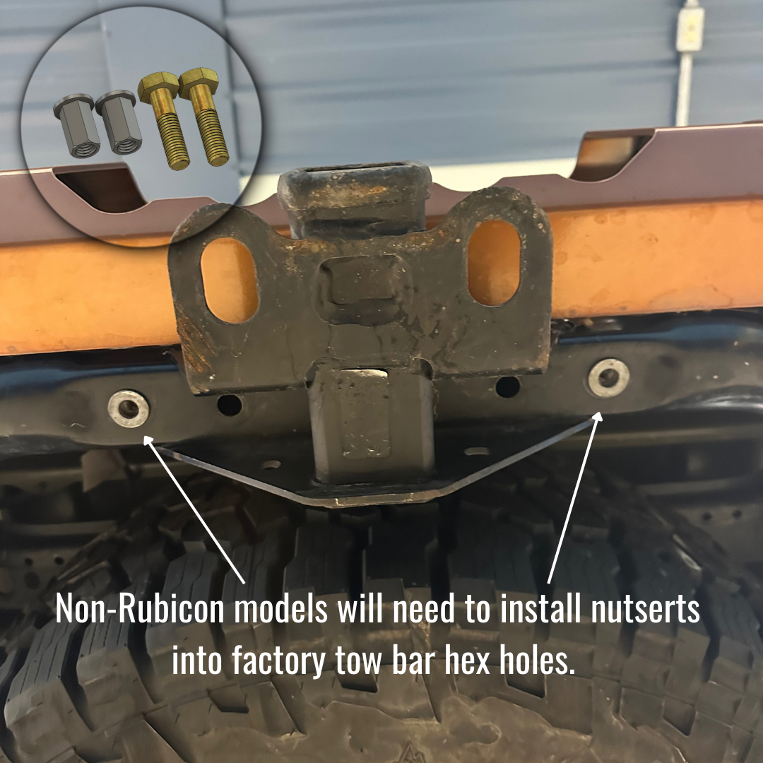 Hardware Kit for Jeep JT Gladiator Tow Hitch Skid Plate