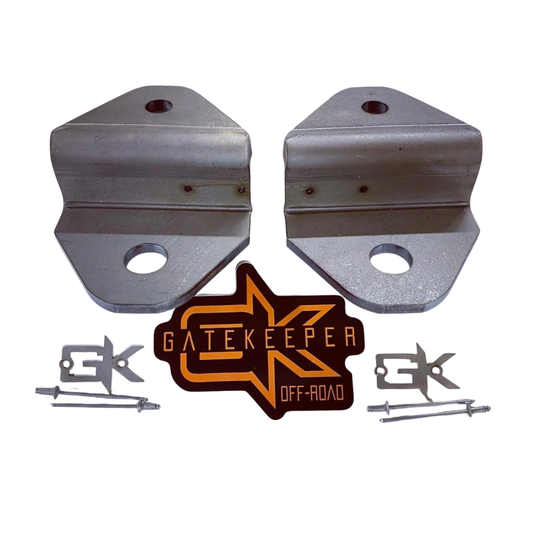 Universal DIY Steerable Knuckle Light Mounts