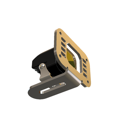 Flush Mount Light Bracket Adapter for Baja Designs S2 Mounting Pattern