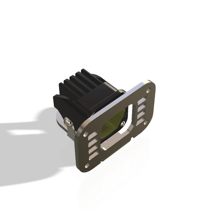 Flush Mount Light Bracket Adapter for Baja Designs S2 Mounting Pattern