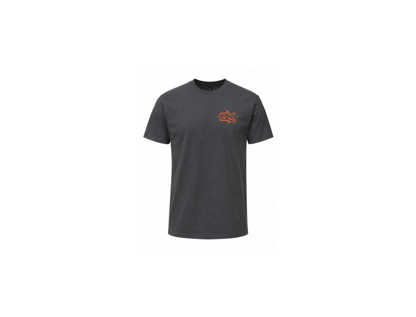 Gatekeeper Off-Road "Knuckle Light Mounts" Jeep Logo Short Sleeve Shirt - Charcoal Grey