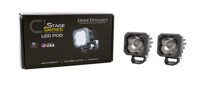 Diode Dynamics SSC1 White Sport Standard LED Light Pods