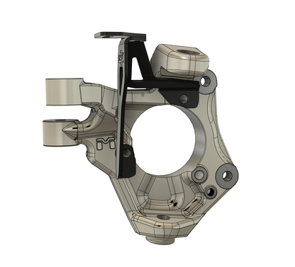 Jeep JL / JT "Metalcloak Iron Knuckle" Steerable Pod Light Mounts (2018+ Gladiator/Wrangler)