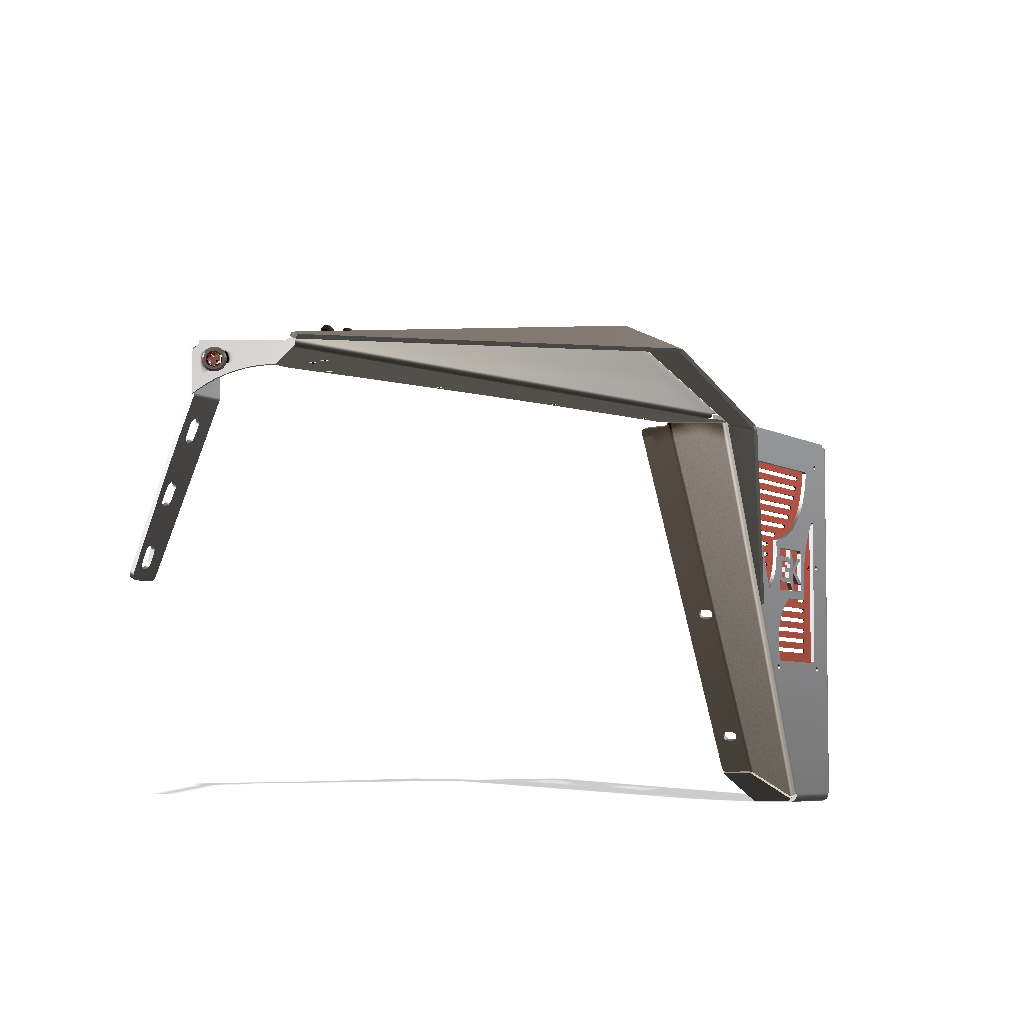 Diamond Series High Clearance Front Fenders for Jeep TJ Wrangler