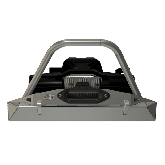 Front Diamond Series Stubby Bumper for Jeep TJ Wrangler (97-06)