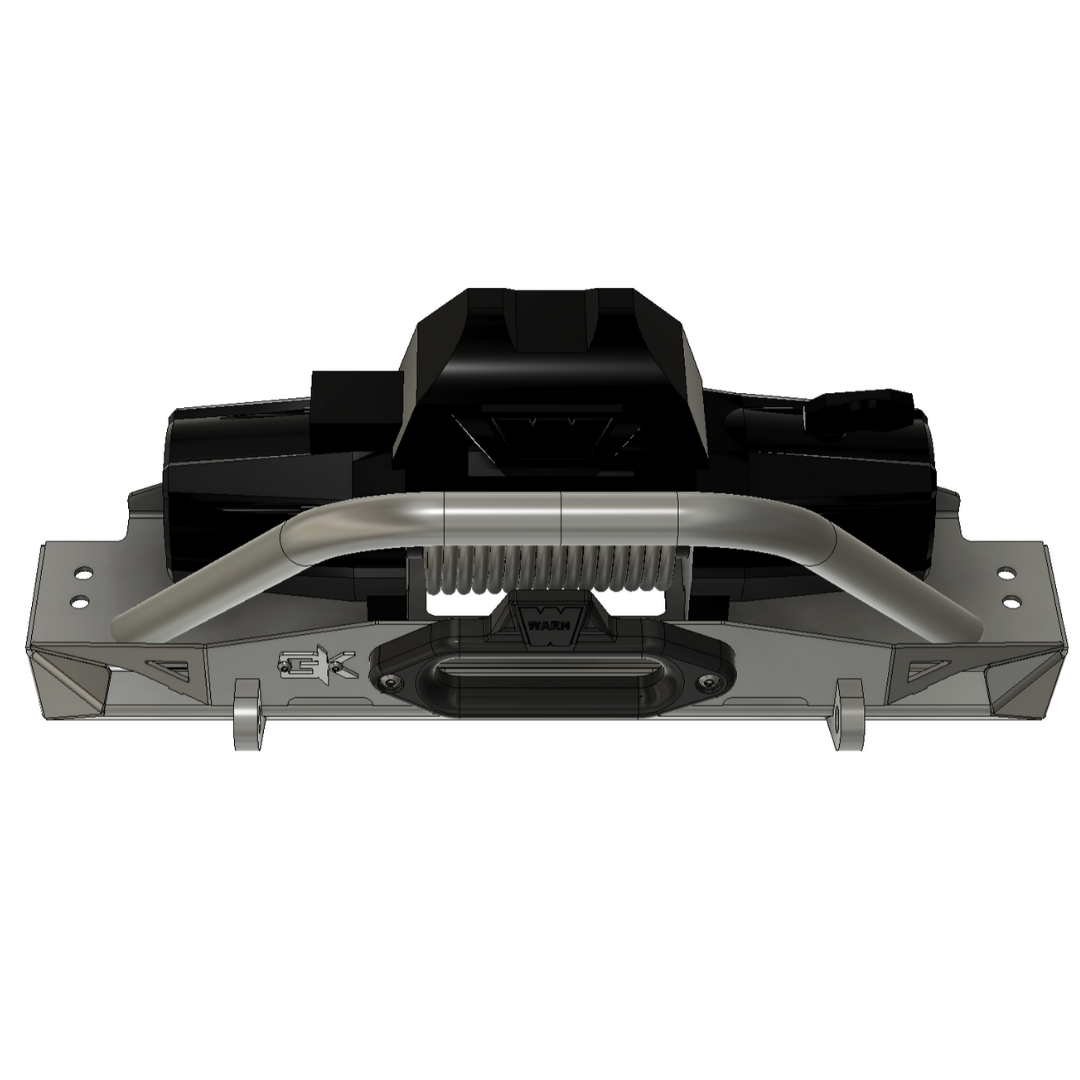 Front Diamond Series Stubby Bumper for Jeep TJ Wrangler (97-06)