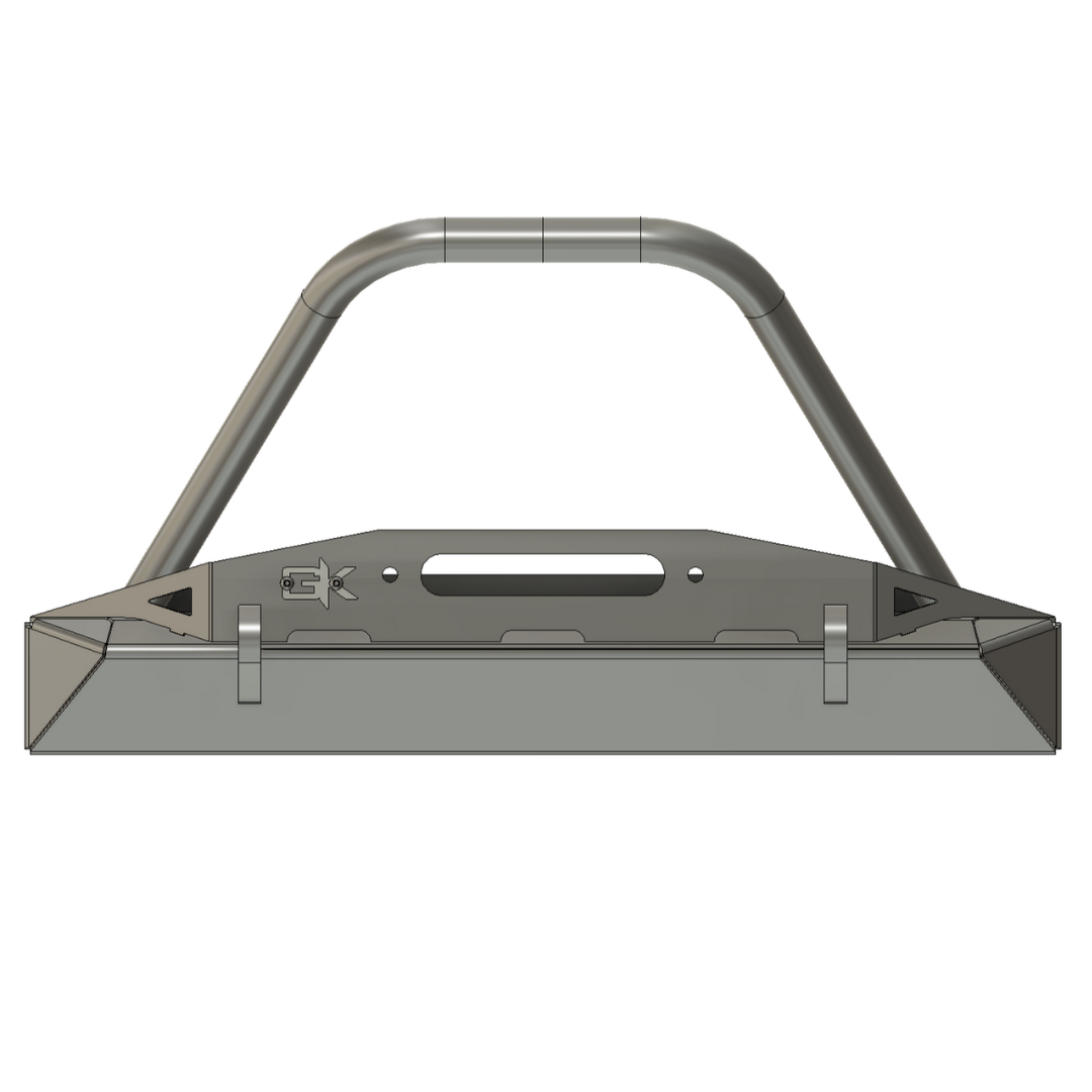 Front Diamond Series Stubby Bumper for Jeep TJ Wrangler (97-06)