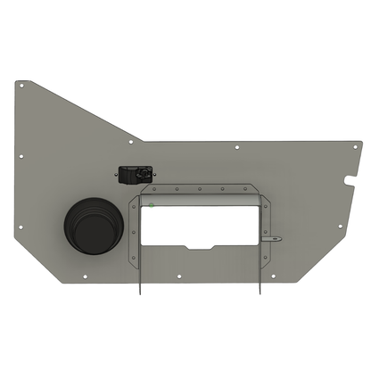 "Speaker" Inner Door Card Set for Jeep TJ Wrangler Half Doors