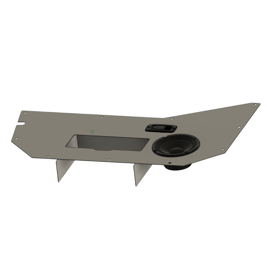 "Speaker" Inner Door Card Set for Jeep TJ Wrangler Half Doors