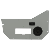 "Speaker" Inner Door Card Set for Jeep TJ Wrangler Half Doors