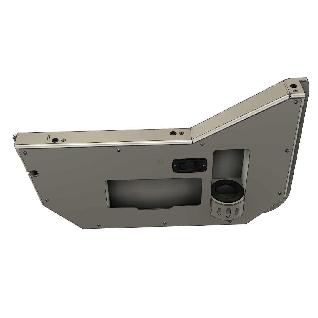 "Water Bottle" Inner Door Card Set for Jeep TJ Wrangler Half Doors