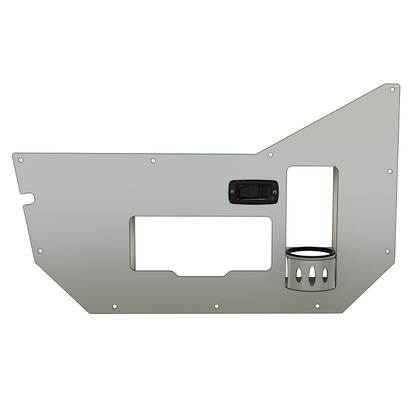 "Water Bottle" Inner Door Card Set for Jeep TJ Wrangler Half Doors
