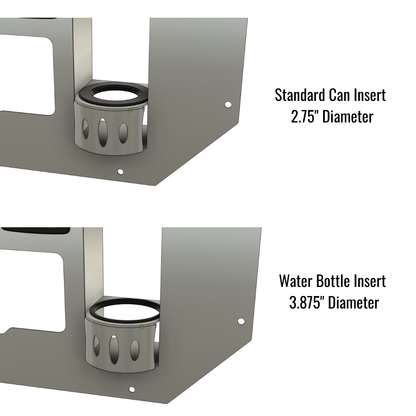 "Water Bottle" Inner Door Card Set for Jeep TJ Wrangler Half Doors