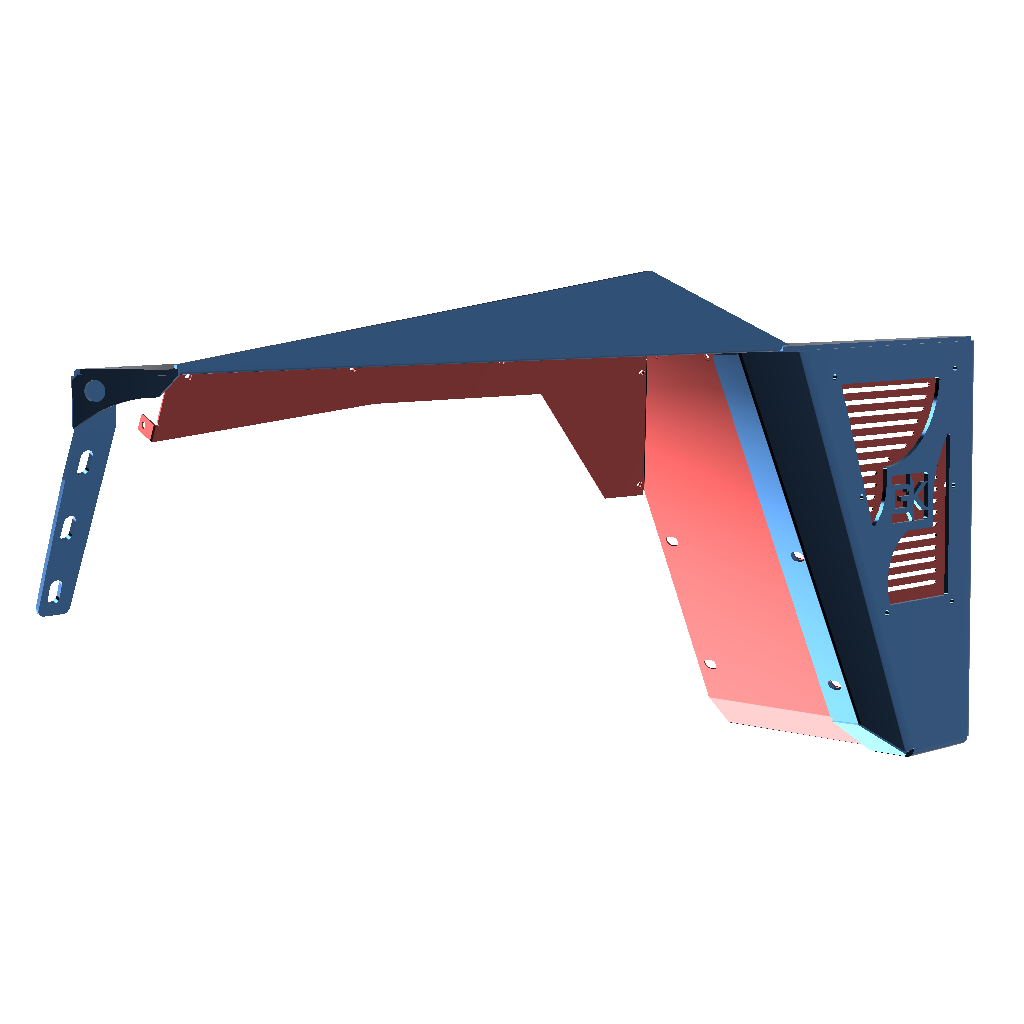 1997-2006 Jeep Wrangler TJ Diamond Series High Clearance Front Fenders