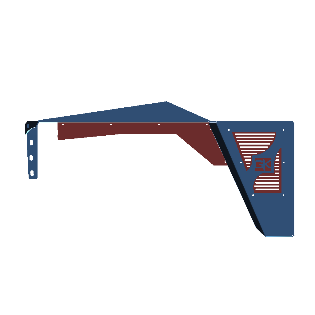 1997-2006 Jeep Wrangler TJ Diamond Series High Clearance Front Fenders