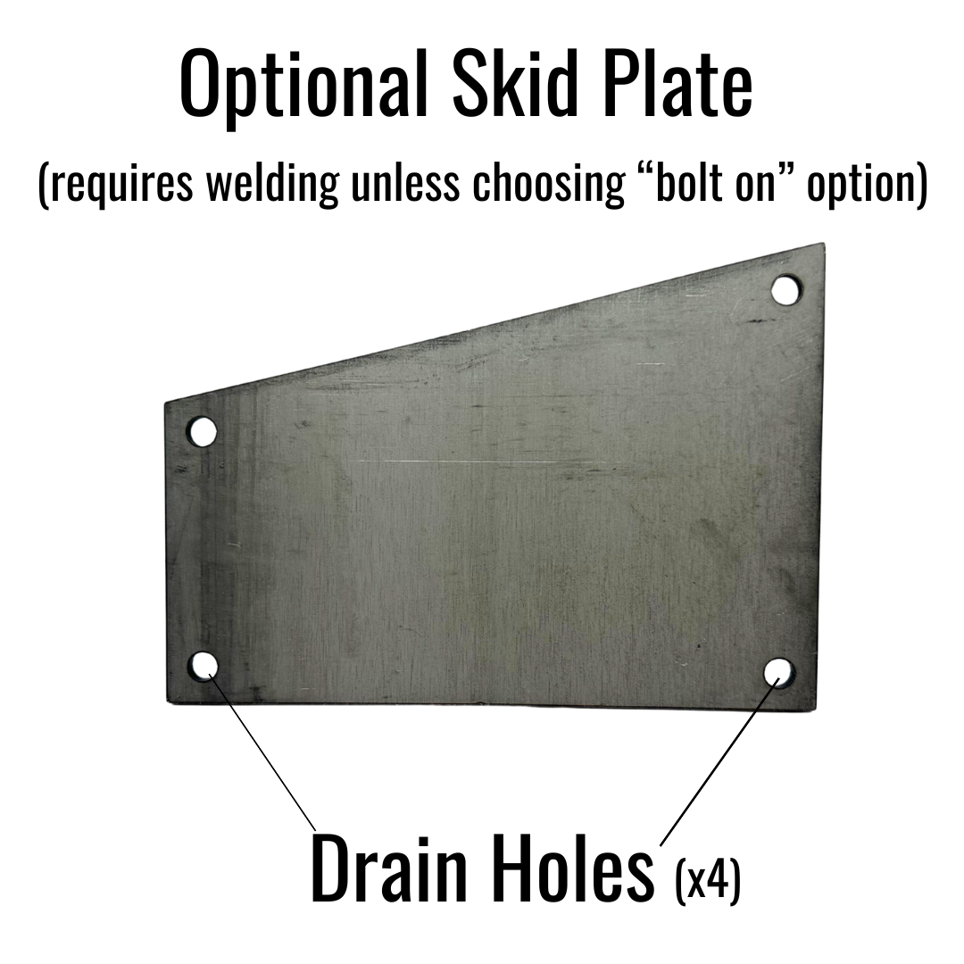 Heavy Duty LED Trailer Tail Light Kit 3/16 Steel