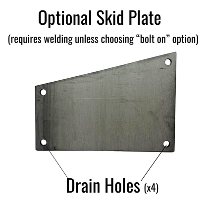 Heavy Duty LED Trailer Tail Light Kit 3/16 Steel