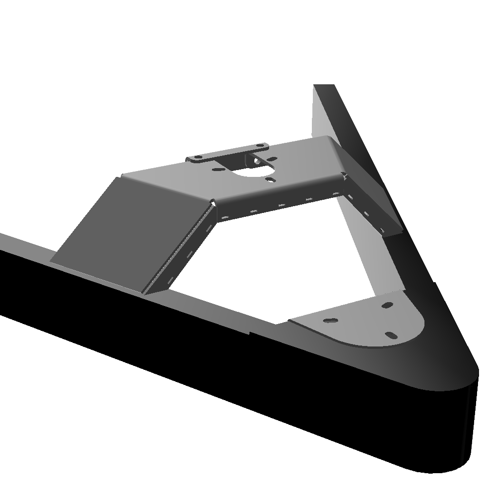 Trailer Tongue Jack Heavy Duty Relocation Mount