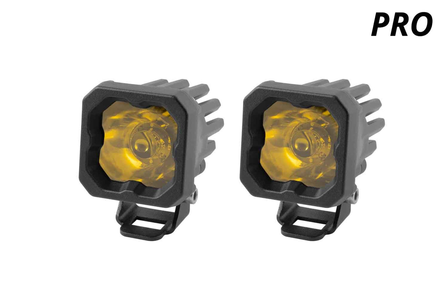 Diode Dynamics SCC1 Yellow Pro Standard LED Light Pods