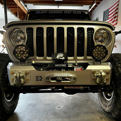 2018-2024 Jeep JL/JT Stubby Front Bumper w/Winch Plate