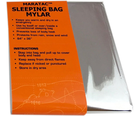 Emergency Space Blanket & Sleeping Bag